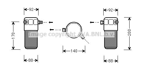 AVA QUALITY COOLING džiovintuvas, oro kondicionierius AID303